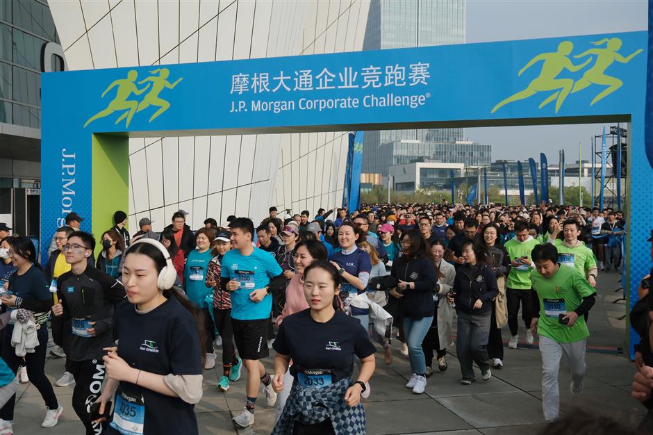 J.P. Morgan Corporate Challenge attracts approximately 3,500 runners