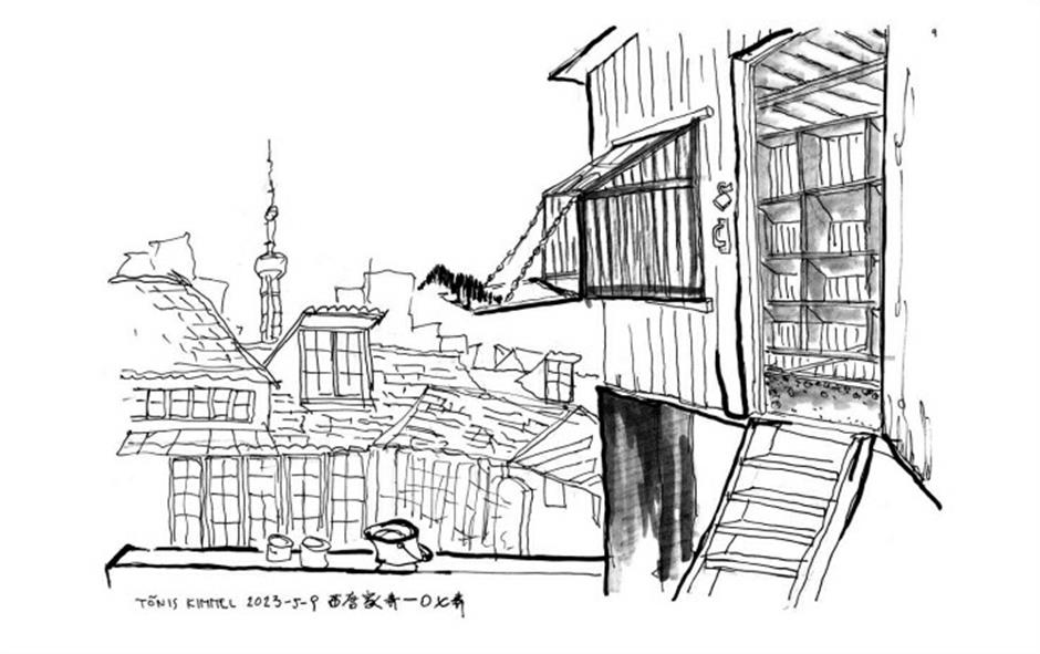 Old town sketches capture a way of life fast disappearing