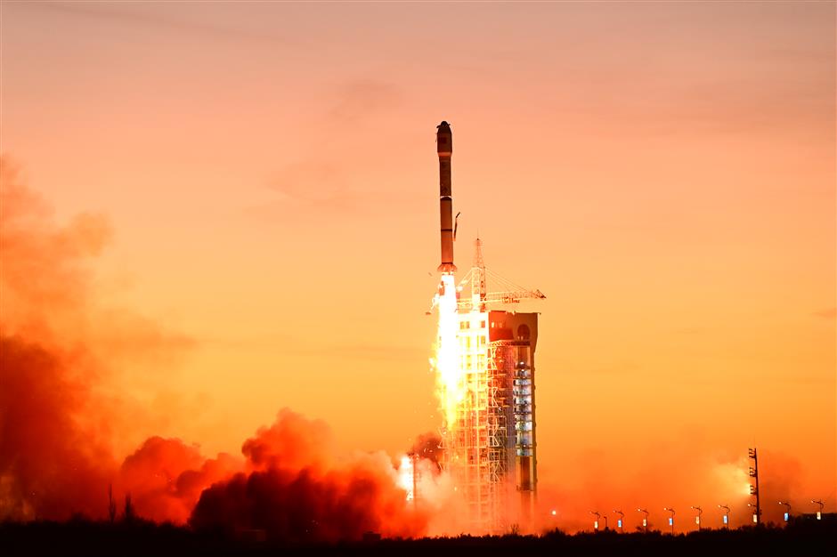 China launches test satellite for satellite Internet technologies