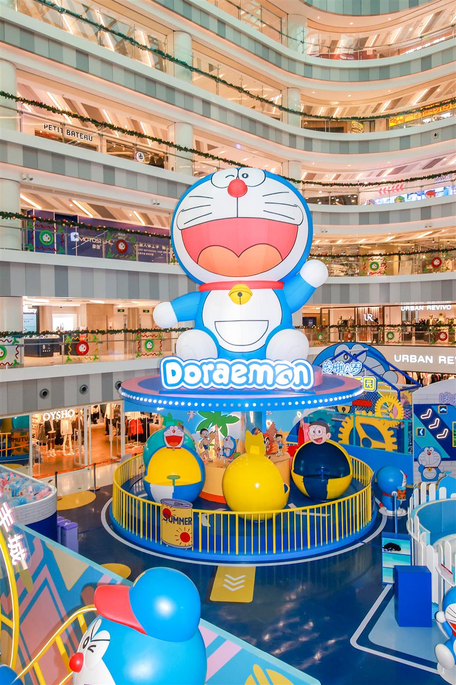 Everyone's favorite blue cat, Doraemon, comes to Shanghai for a special exhibition