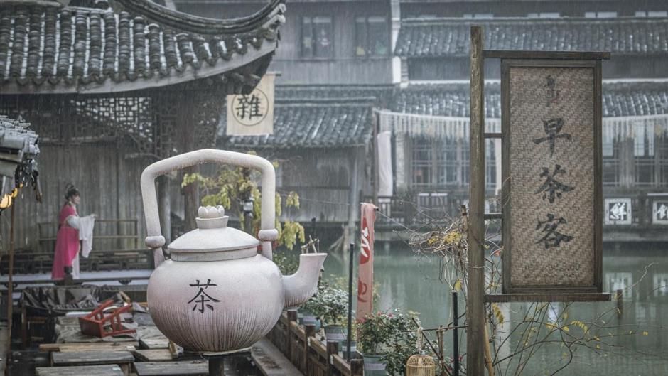 New Year's Eve activities at historic Wuzhen watertown