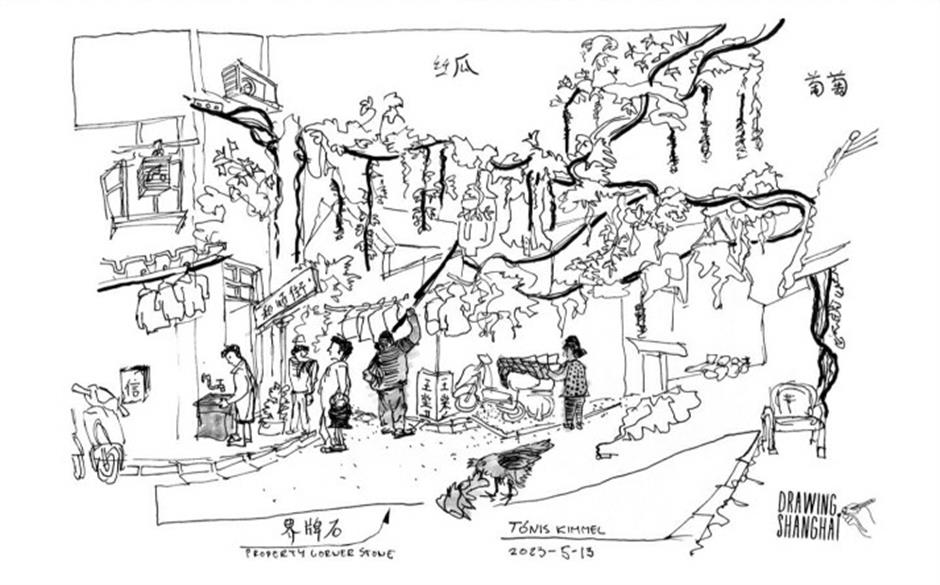 Old town sketches capture a way of life fast disappearing