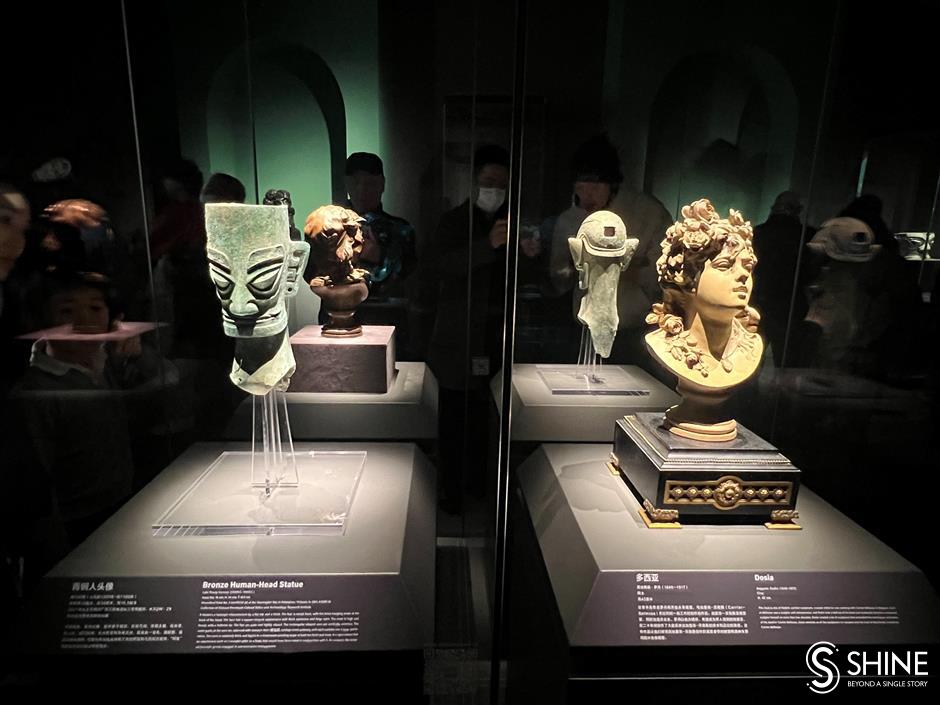 China's Sanxingdui and France's Rodin collide in Shanghai