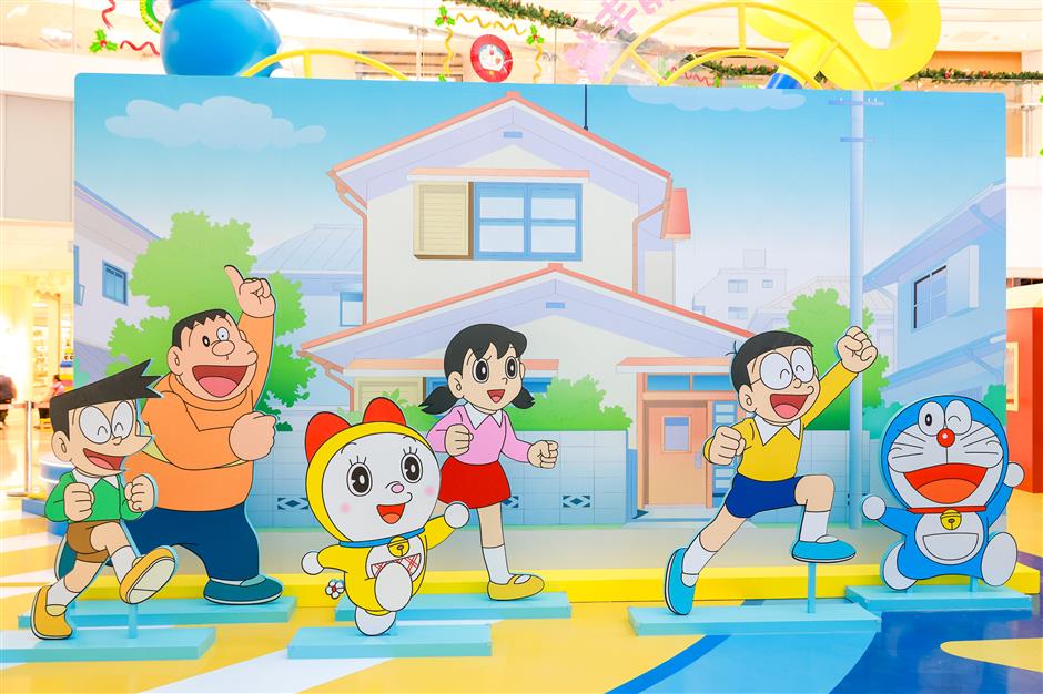 Everyone's favorite blue cat, Doraemon, comes to Shanghai for a special exhibition