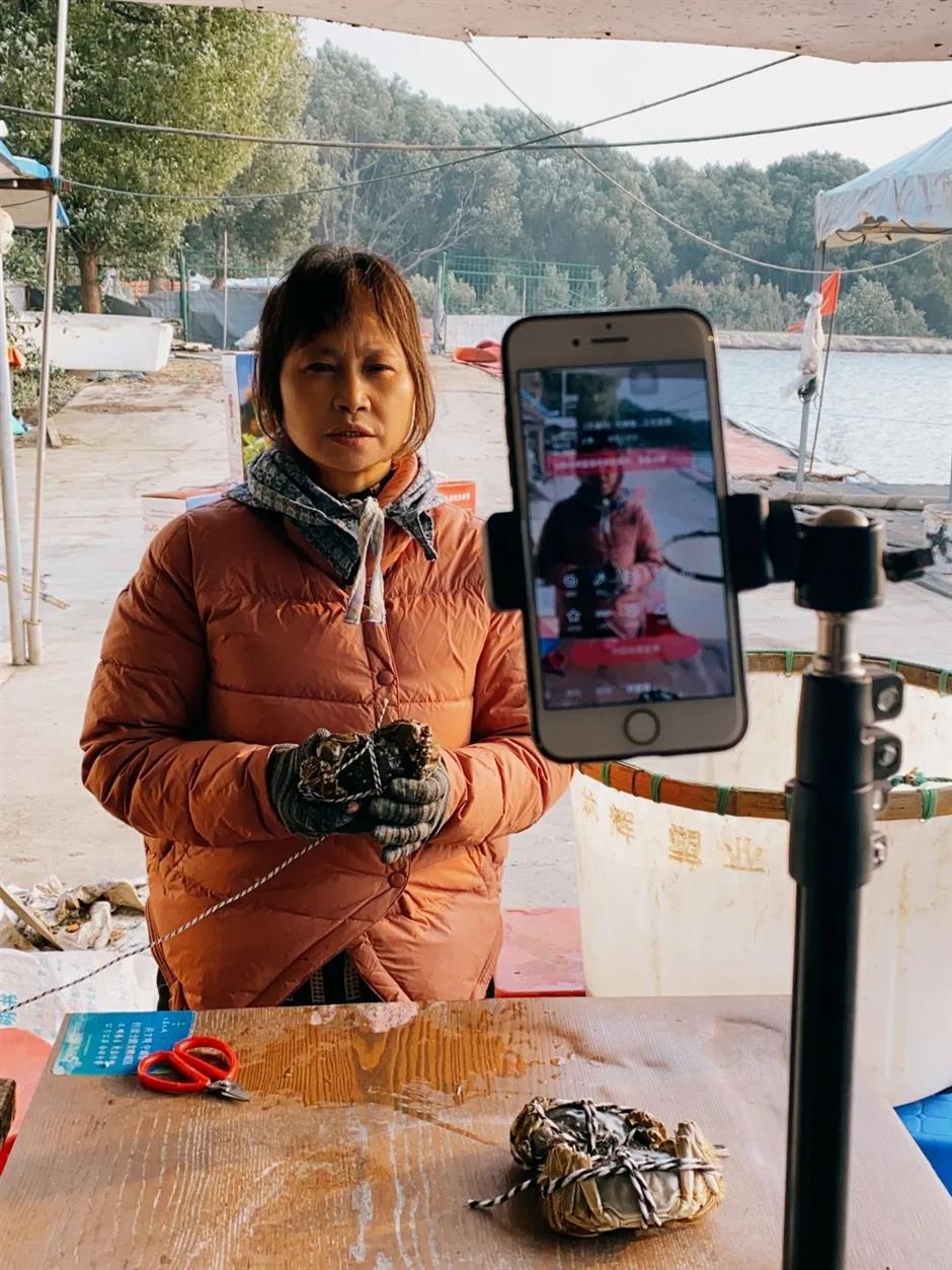 Taipu River crabs thrive in good environment