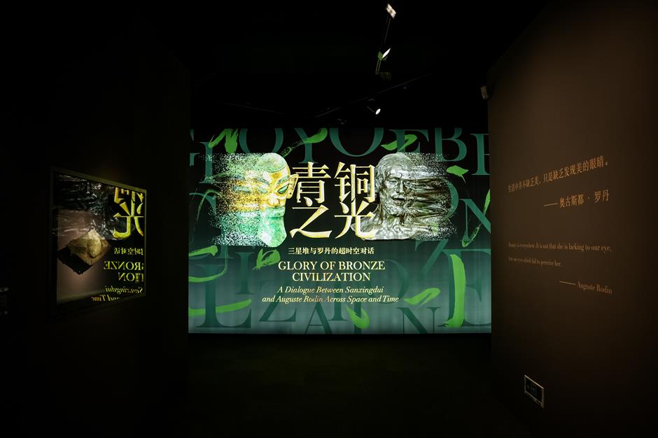 China's Sanxingdui and France's Rodin collide in Shanghai